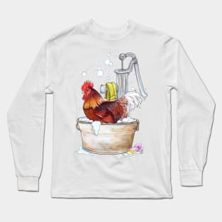 Rooster Cluckburn Long Sleeve T-Shirt